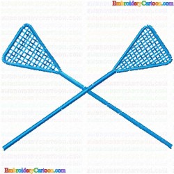 Lacrosse 1 Embroidery Design