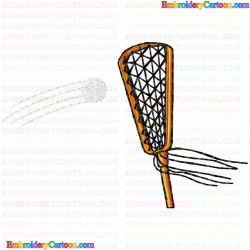 Lacrosse 3 Embroidery Design