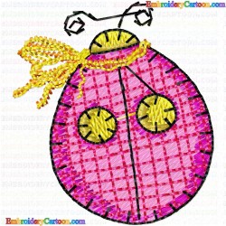 Lady Bugs 11 Embroidery Design