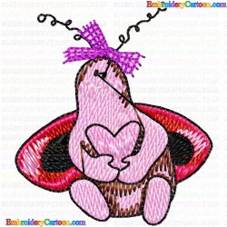 Lady Bugs 15 Embroidery Design