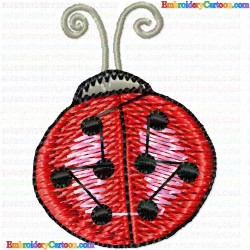 Lady Bugs 18 Embroidery Design