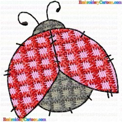 Lady Bugs 1 Embroidery Design