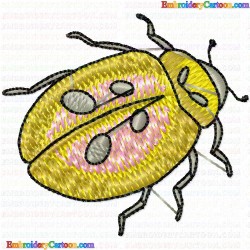 Lady Bugs 21 Embroidery Design