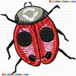 Lady Bugs 24 Embroidery Design