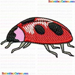 Lady Bugs 28 Embroidery Design