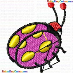 Lady Bugs 31 Embroidery Design