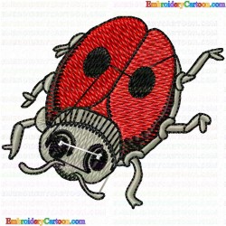 Lady Bugs 32 Embroidery Design