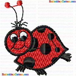 Lady Bugs 35 Embroidery Design