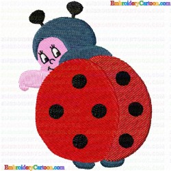 Lady Bugs 39 Embroidery Design