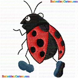 Lady Bugs 42 Embroidery Design