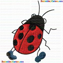 Lady Bugs 43 Embroidery Design