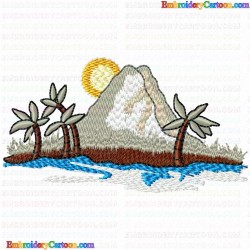 Landscapes 24 Embroidery Design