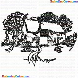 Landscapes 29 Embroidery Design