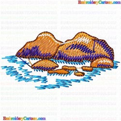 Landscapes 3 Embroidery Design