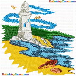 Landscapes 8 Embroidery Design