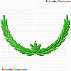 Laurels 10 Embroidery Design