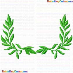 Laurels 12 Embroidery Design