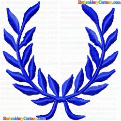 Laurels 13 Embroidery Design