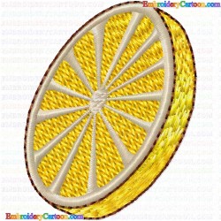 Lemons 14 Embroidery Design