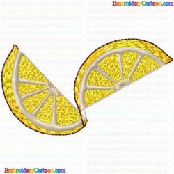 Lemons 18 Embroidery Design