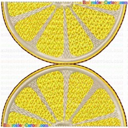 Lemons 20 Embroidery Design