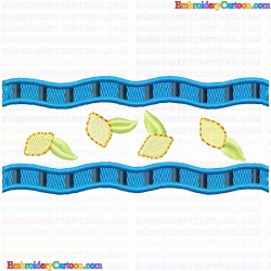 Lemons 24 Embroidery Design