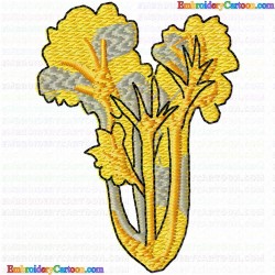 Lettuce 1 Embroidery Design