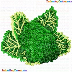 Lettuce 3 Embroidery Design