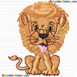 Lion 13 Embroidery Design