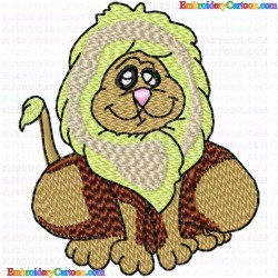 Lion 20 Embroidery Design