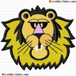 Lion 23 Embroidery Design