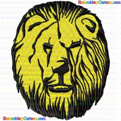 Lion 29 Embroidery Design