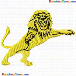 Lion 31 Embroidery Design