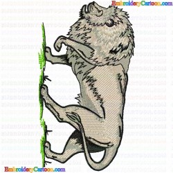 Lion 34 Embroidery Design