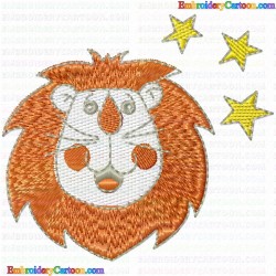 Lion 41 Embroidery Design