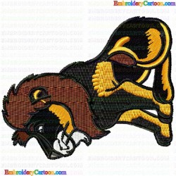 Lion 42 Embroidery Design