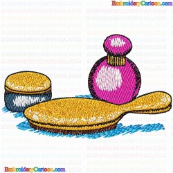 Makeup 2 Embroidery Design