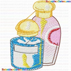 Makeup 30 Embroidery Design