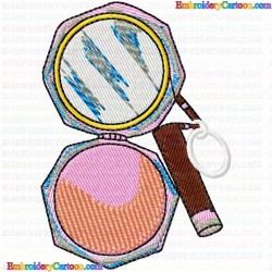 Makeup 33 Embroidery Design