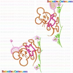 Mice 29 Embroidery Design