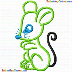 Mice 33 Embroidery Design