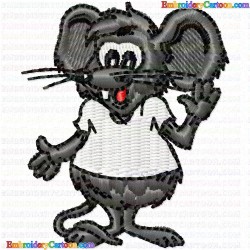 Mice 3 Embroidery Design