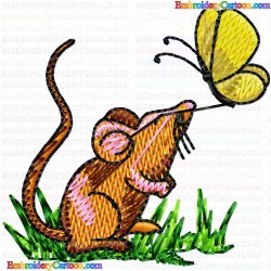 Mice 41 Embroidery Design