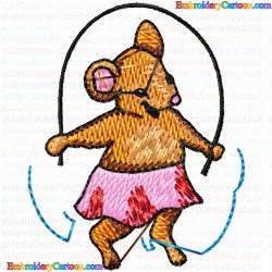 Mice 48 Embroidery Design