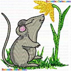 Mice 56 Embroidery Design