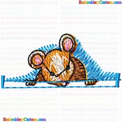 Mice 57 Embroidery Design