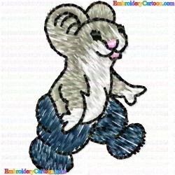 Mice 5 Embroidery Design