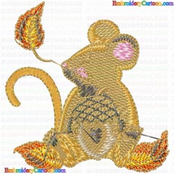 Mice 80 Embroidery Design