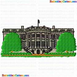 Monuments 4 Embroidery Design