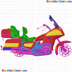 Motors 5 Embroidery Design